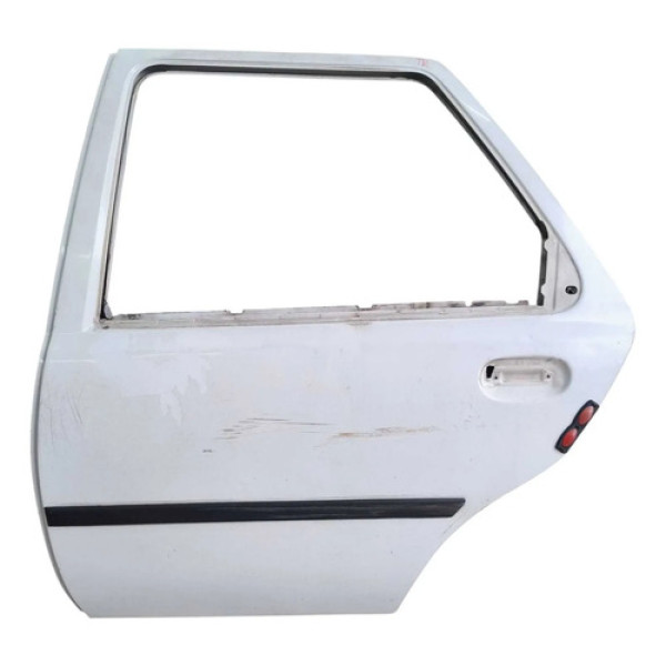 Porta Traseira Esquerda Fiesta Hatch 2000 2001 2003 2006 Traseira Esquerdo Branco