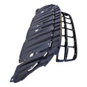 Grade Dianteira Inferior Civic 2009 2010 2011 Preto Brilhante