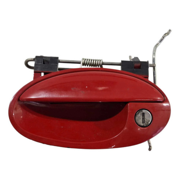 Maçaneta Externa Dianteira Esquerda Celta 2003 2006 2014 Vermelho Dianteira