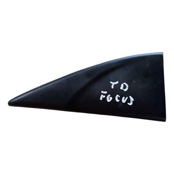 Moldura Interna Traseira Esquerda Retrovisor Focus 2001 2008 Preto