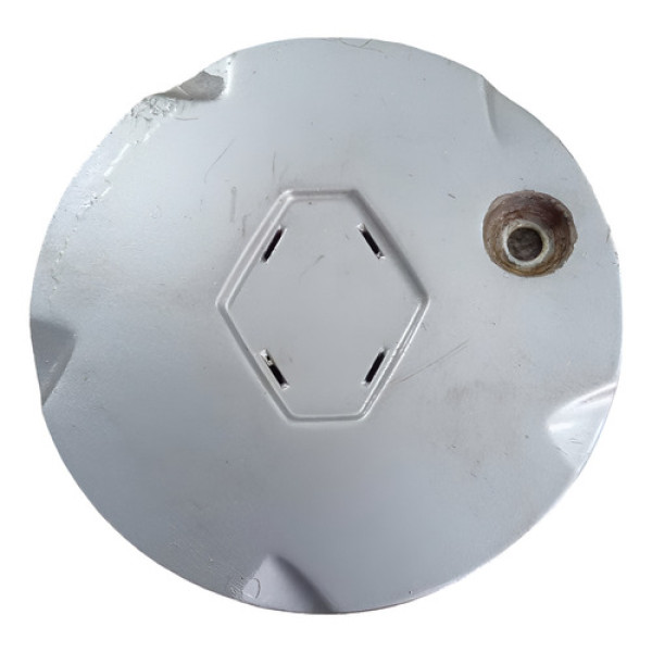 Calota Centro Roda Kangoo 2002 2003 2004 2005 2006 A 2008 Prata