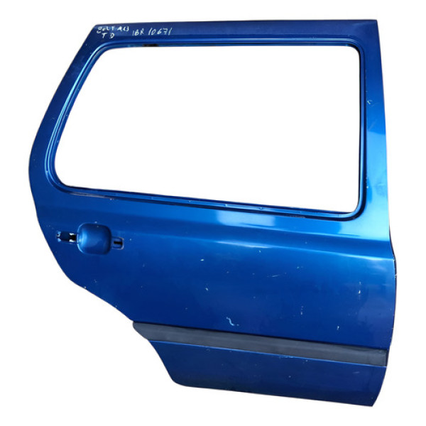 Porta Traseira Direita Golf Mk3 1994 1995 1996 1997 1998 Traseira Direita Azul-turquesa