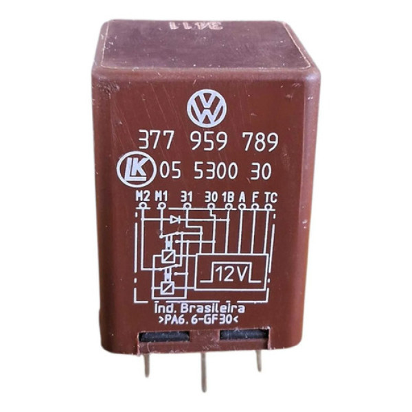 Relé Fechadura Elétrica Gol G4 1.0 8v 2001 2006 2009 2014 12v
