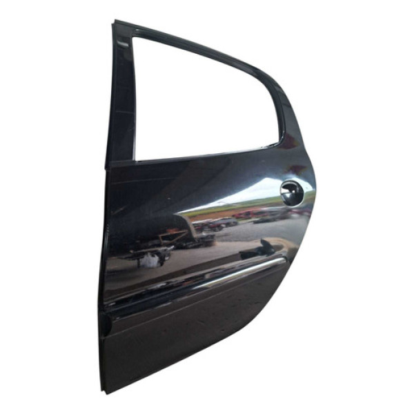 Porta Traseira Esquerda 206 1999 2000 2001 2002 2005 2007 Traseira Esquerdo Preto