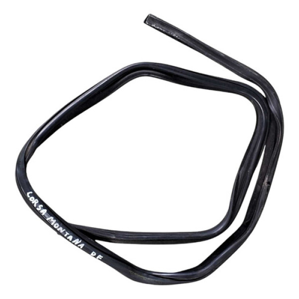Borracha Canaleta Dianteira Esq. Corsa Montana 2003 A 2013 Preto