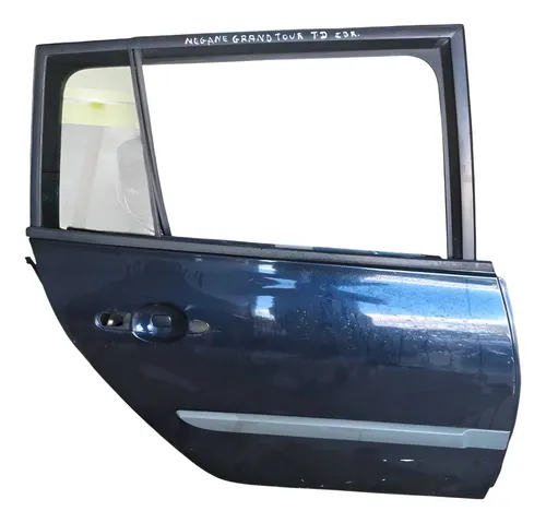 Porta Traseira Direita Megane Grand Tour 2007 2008 2010 2012 Traseira Direita Preto