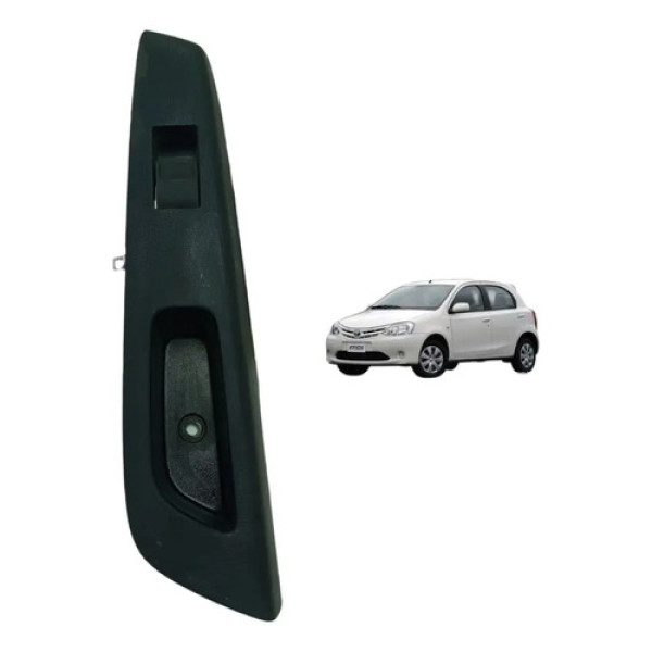 Botão Vidro Traseira Esquerda Toyota Etios 2013 A 2016