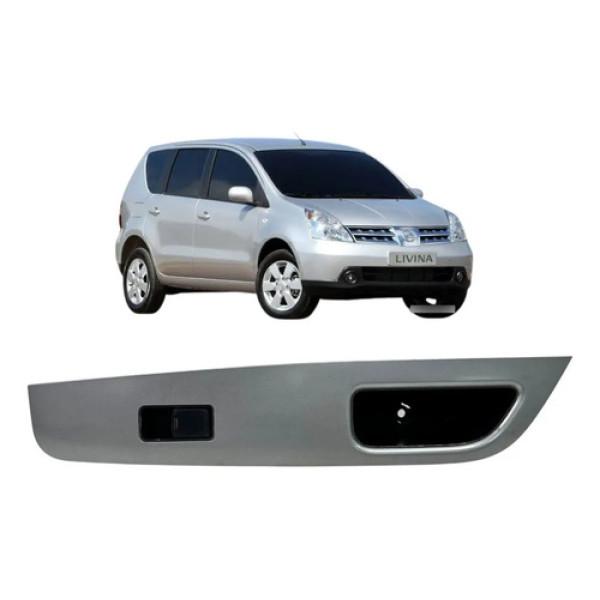 Botão Vidro Dianteiro Direito Livina 2011 A 2015 80960az70a