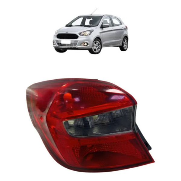 Lanterna Traseira Esquerda Ford Ka 2015 A 2019 Esquerdo/motorista