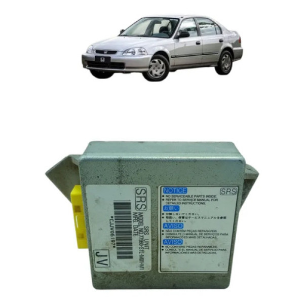 Módulo Airbag Honda Civic 1996 A 2000 77960s1lm01m1
