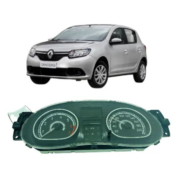Painel Instrumento Sandero Logan 555001960700 Preto