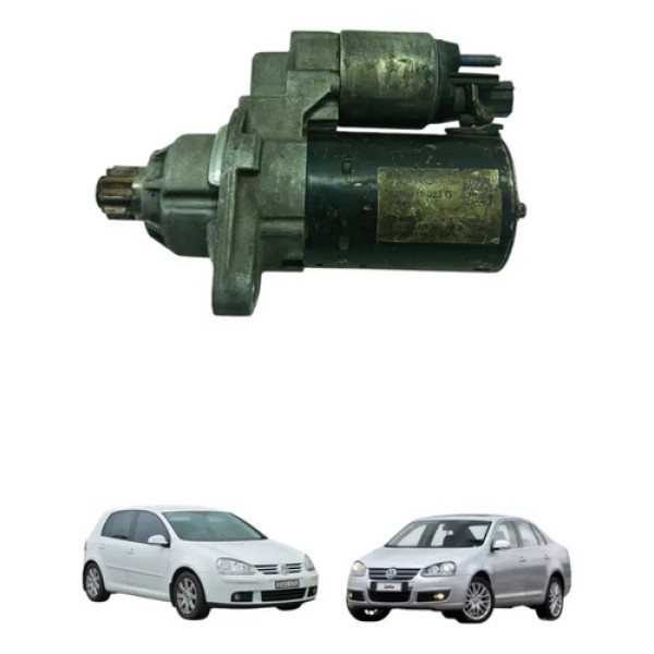 Motor Partida Vw Golf Jetta 2.0 2008 A 2012 02m911023g