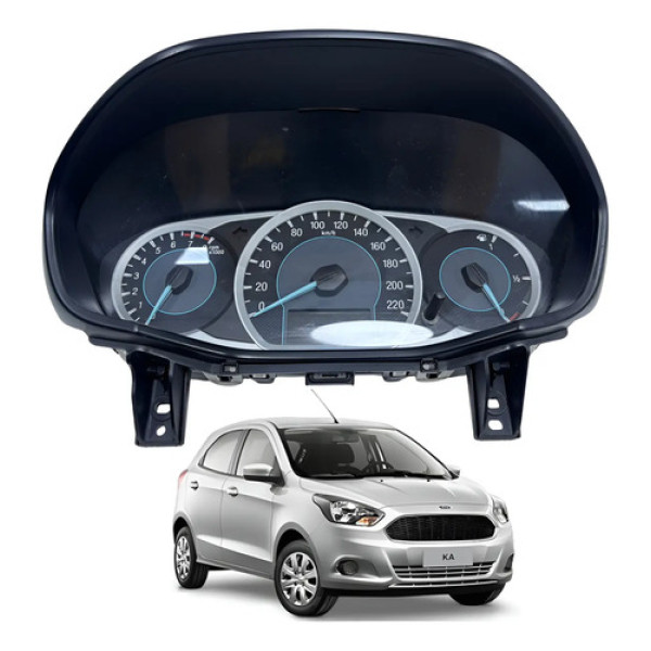 Painel De Instrumentos Ford Ka 1.0 3cc 2013/2019 E3b510849bl Preto
