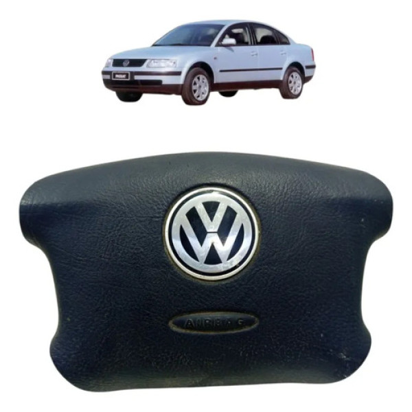 Bolsa Airbag Volante Vw Passat 1997 A 2001 3b0880201ae Preto