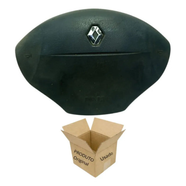Bolsa Airbag Volante Renault Scenic 2000 A 2005 7700433083f Preto