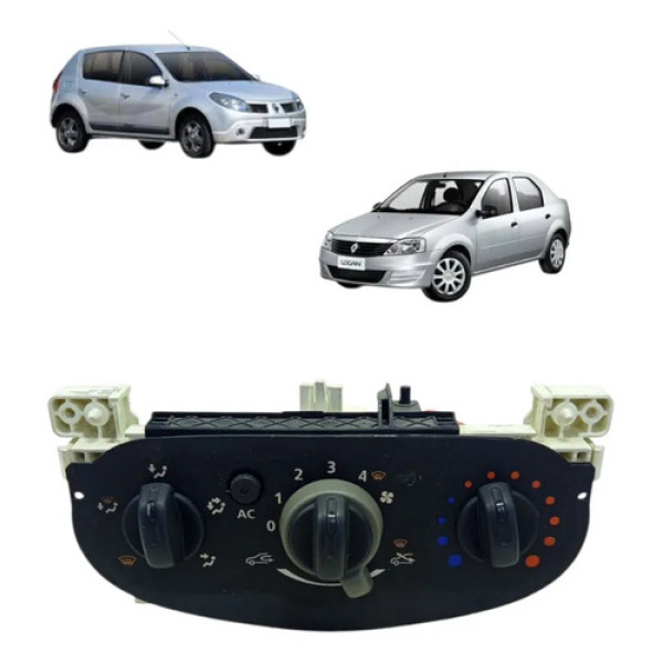 Comando Ar Condicionado Renault Sandero Logan 2008 A 2012