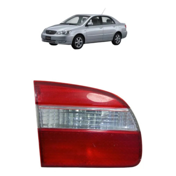 Lanterna Tampa Traseira Esquerda Toyota Corolla 1998 A 2002 Esquerdo/motorista