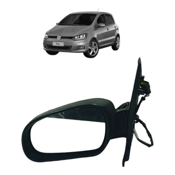 Retrovisor Elétrico Lado Esquerdo Vw Fox 2003 A 2008