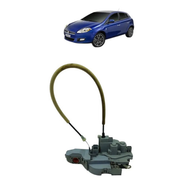 Fechadura Porta Dianteira Direita Fiat Bravo 2012 A 2016