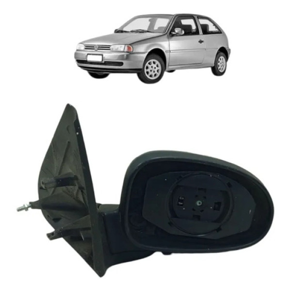 Retrovisor Manual Lado Direito Vw Gol Bola 1992 A 1999