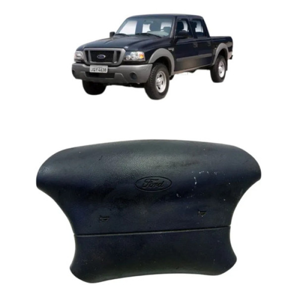 Bolsa Airbag Volante Ford Ranger 2002 A 2008 Preto