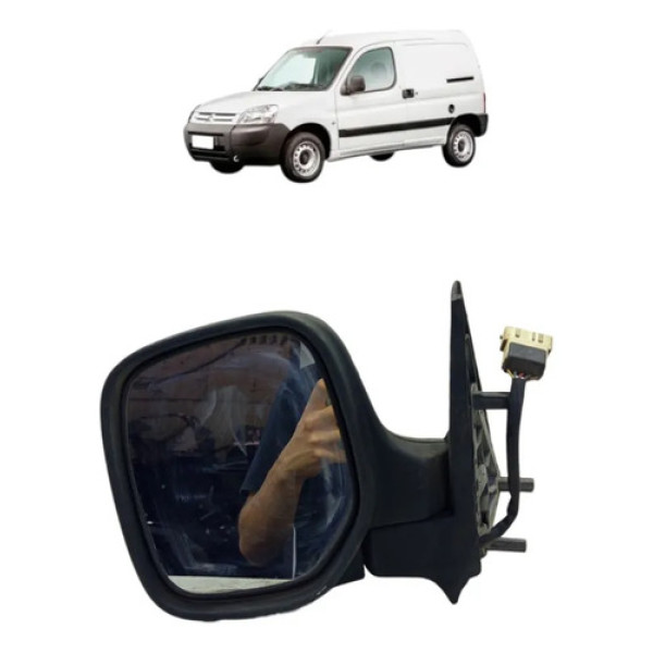 Retrovisor Elétrico Lado Esquerdo Berlingo 2001 A 2005
