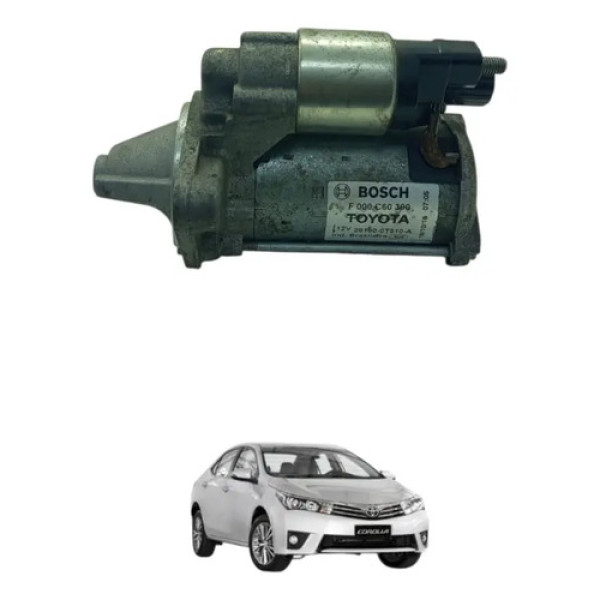 Motor Partida Toyota Corolla 1.8 2015 A 2019 F000c60300