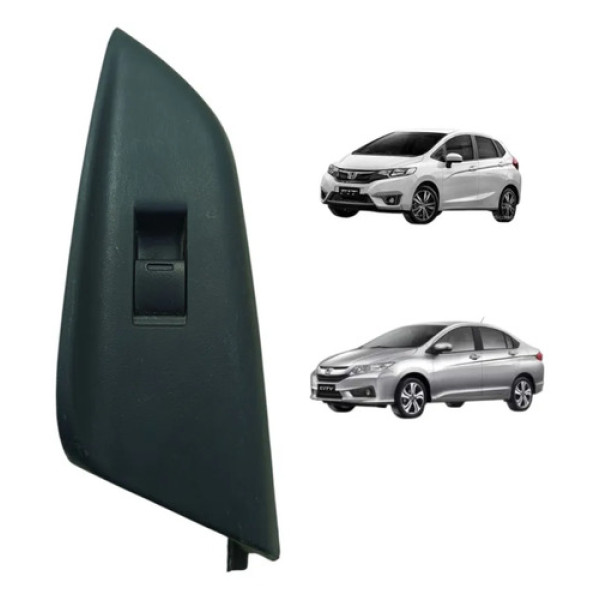 Botão Vidro Traseira Esquerda Honda Fit City 2015 A 2019