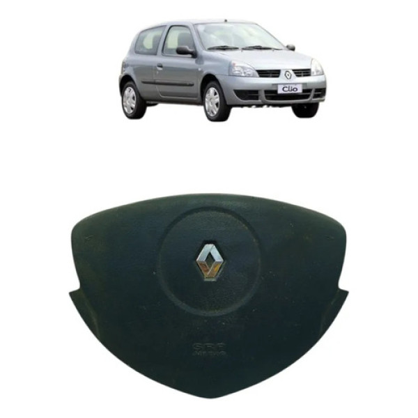 Bolsa Airbag Volante Renault Clio 2008 A 2012 8200451442 Preto