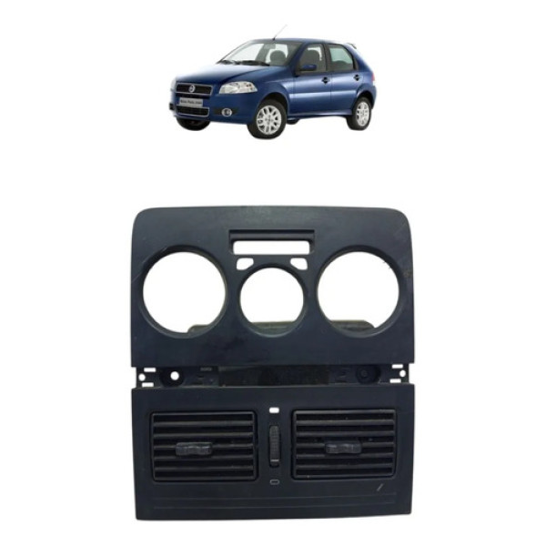 Moldura Central Painel Fiat Pálio 2008 A 2012 100166979
