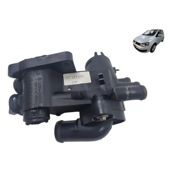 Carcaça Válvula Termostática Vw Fox 1.0 2010 032121026
