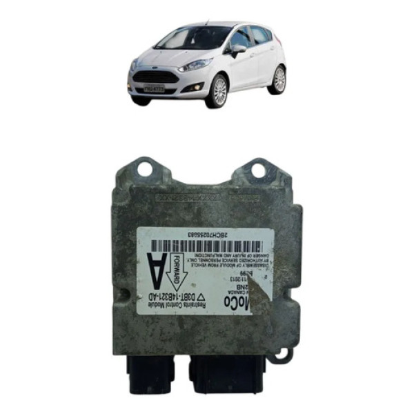 Módulo Airbag Ford Fiesta 2013 A 2017 D3bt14b321ad