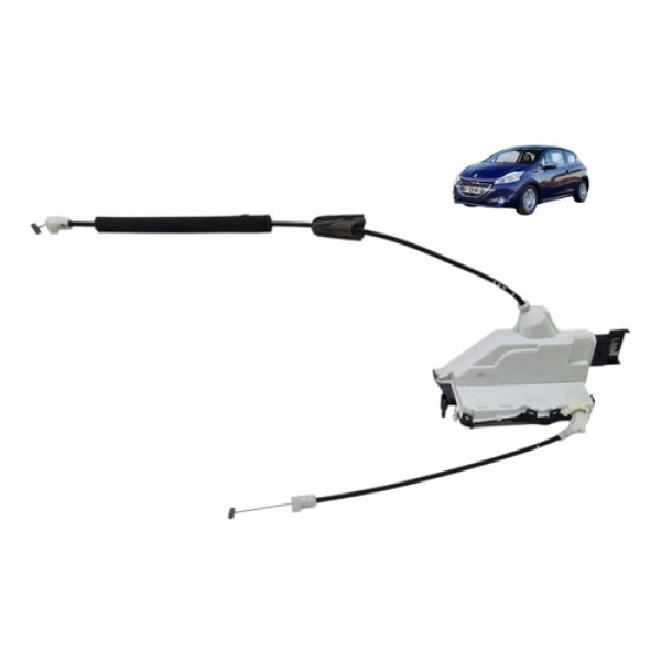 Fechadura Porta Dian Esq Peugeot 208 2013 2014 A048069