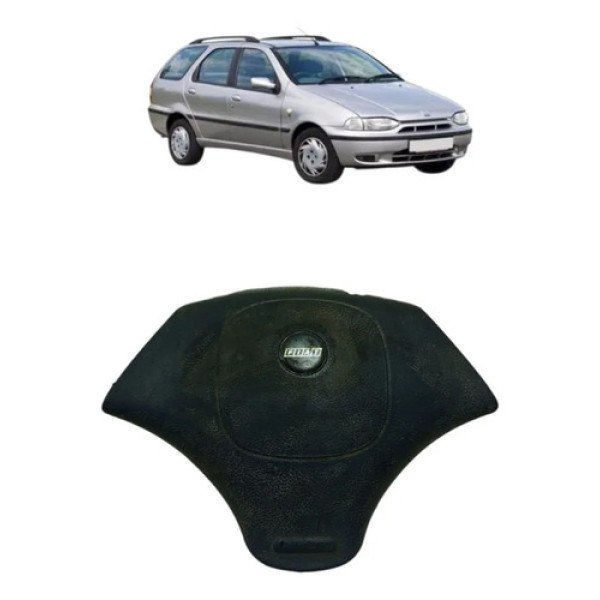 Bolsa Airbag Volante Fiat Pálio Weekend 1997 A 2001 Preto