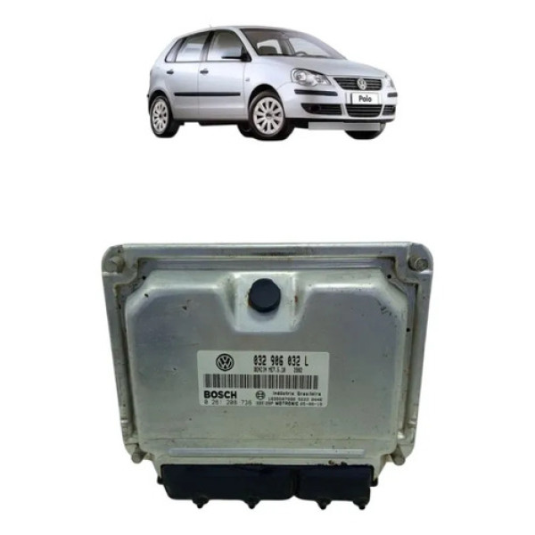 Módulo Injeção Vw Polo 1.6 2005 A 2010 032906032l