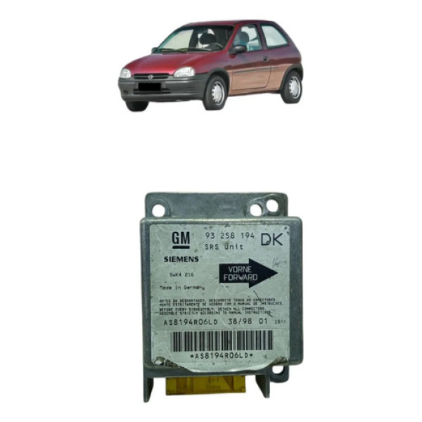 Módulo Airbag Gm Corsa 1998 A 2002 93258194