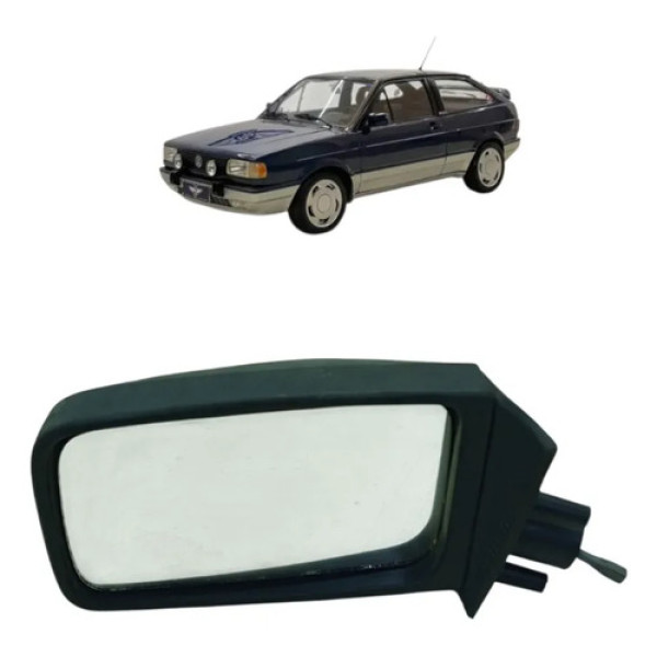 Retrovisor Manual Lado Esquerdo Vw Gol 1991 A 1995
