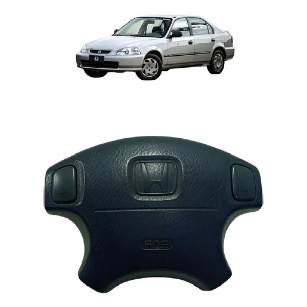 Bolsa Airbag Honda Civic 1996 A 2000 77800s1lm81 Preto