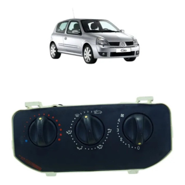 Comando Ar Condicionado Renault Clio 2002 A 2007
