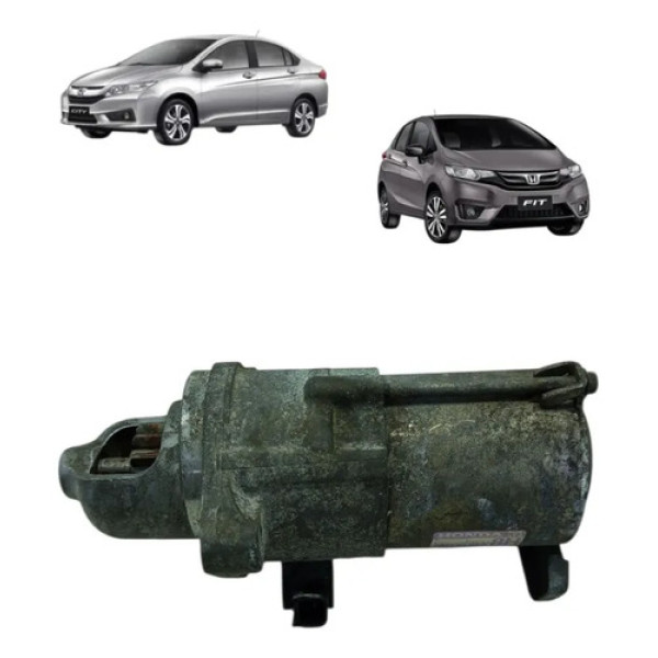 Motor Partida Honda Fit City 1.5 2015 A 2019 Sm74018