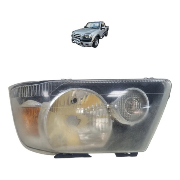 Farol Dianteiro Esquerdo Ford Ranger 2005 A 2009 5l5513006ab
