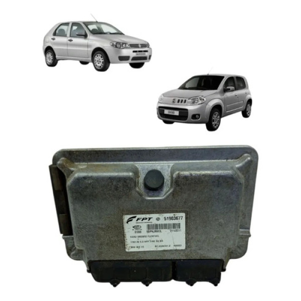 Módulo Injeção Fiat Uno Pálio 1.0 2010 A 2013 51903677
