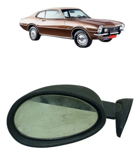 Retrovisor Manual Lado Esquerdo Ford Maverick 1979