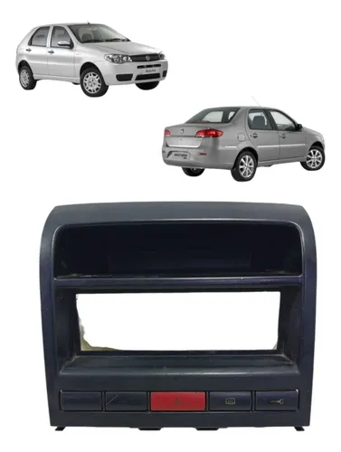 Moldura Rádio Fiat Pálio Siena 2004 A 2008 735359459