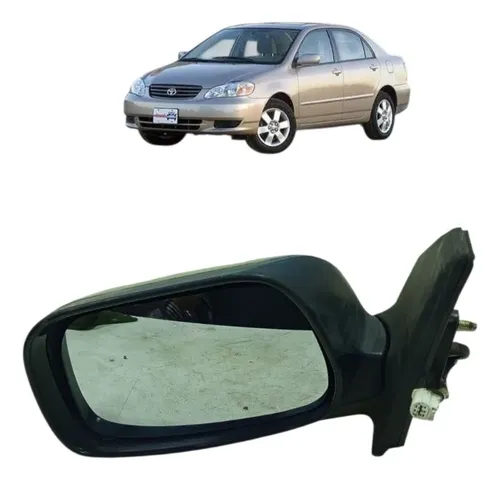 Retrovisor Elétrico Lado Esquerdo Toyota Corolla 2003 A 2008