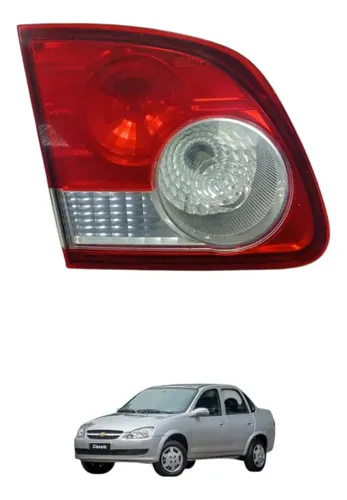 Lanterna Tampa Traseira Esquerda Gm Corsa Classic 2011 2014 Esquerdo/motorista Transparente