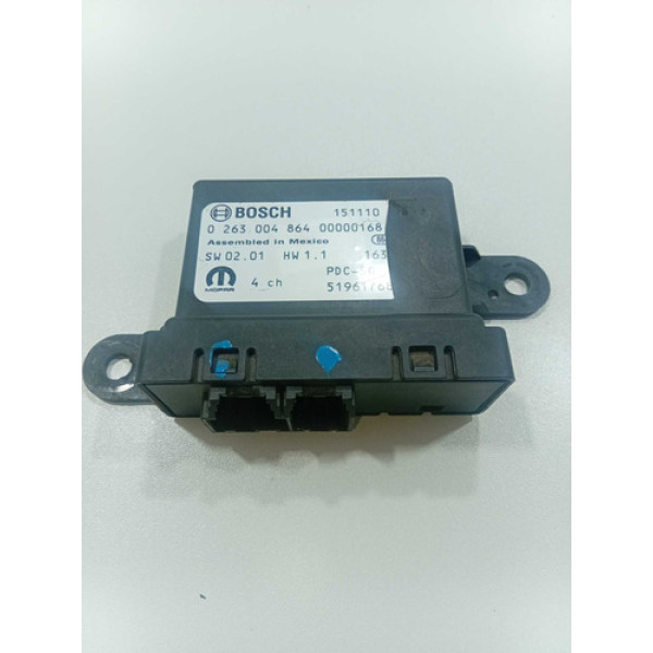 Módulo Sensor De Estacionamento Fiat Toro 2017 0263004864 Preto
