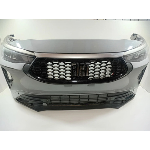 Parachoque Dianteiro Fiat Fastback 2024 Completo Com Detalhe Cinza