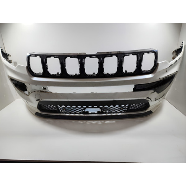 Parachoque Dianteiro Jeep Compass 2022 2023 (detalhes) Branco
