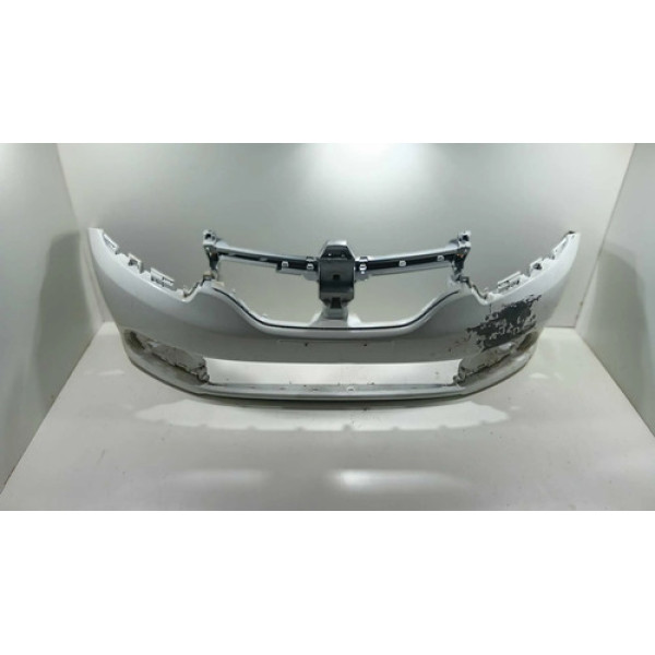 Parachoque Dianteiro Renault Sandero Detalhe 2015/2019 Branco